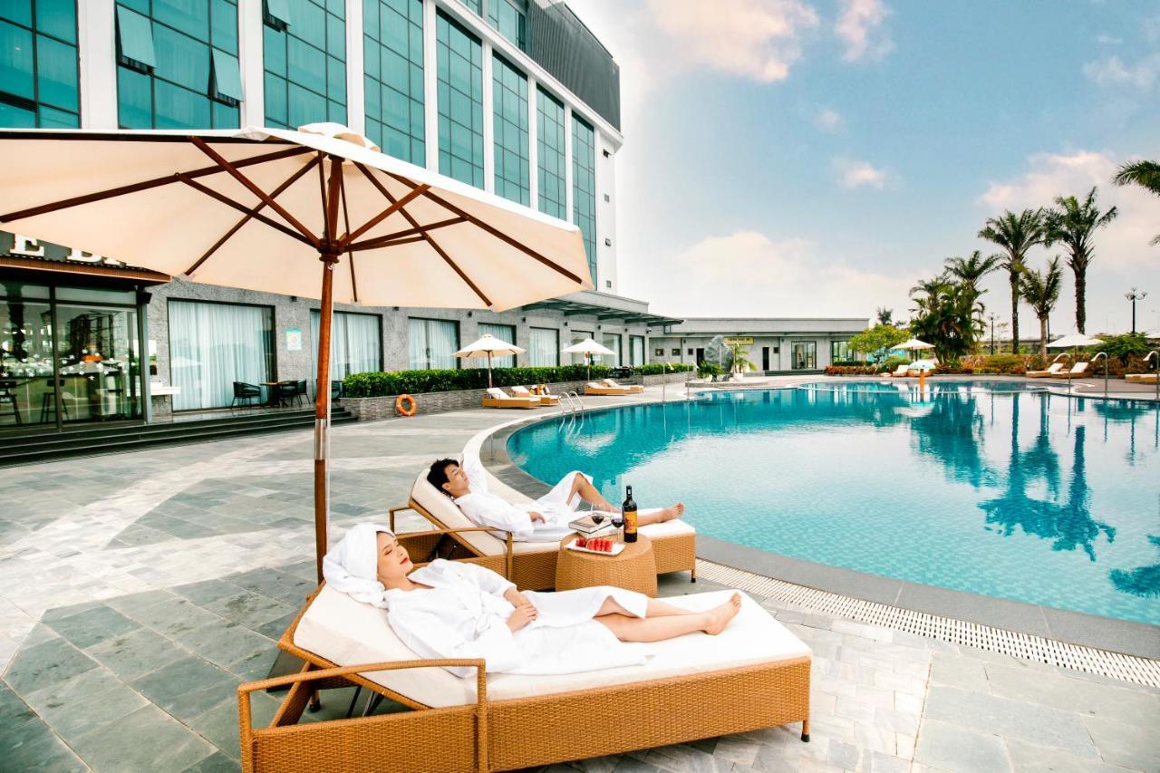 Songlam Waterfront Hotel Ha Tinh Bagian luar foto