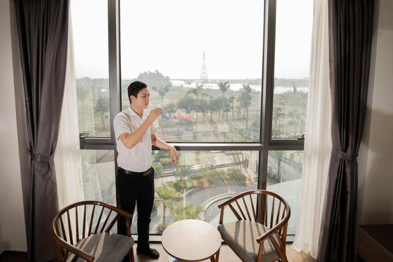 Songlam Waterfront Hotel Ha Tinh Bagian luar foto